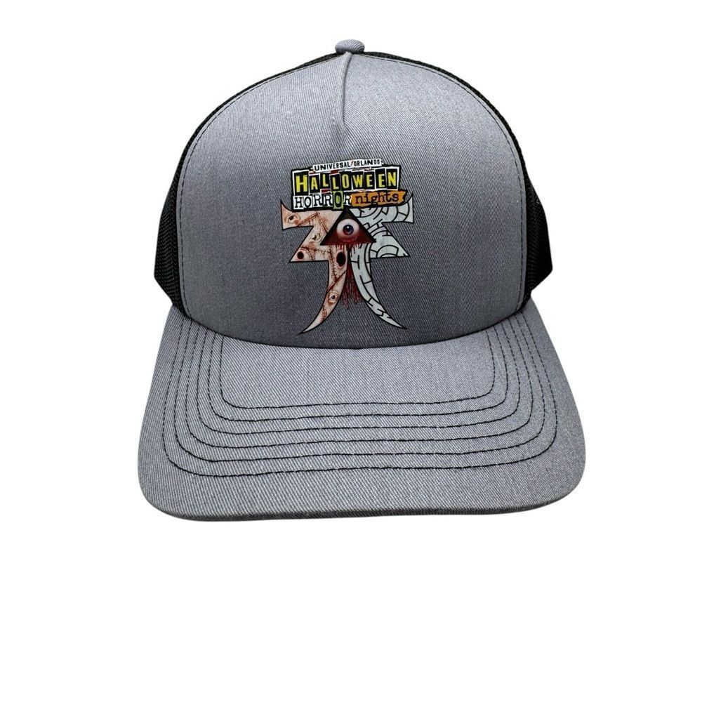 Halloween Horror Nights Gray Trucker Hat UNISEX